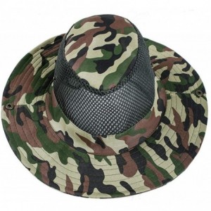 Sun Hats Men Fashion Summer Spring Outdoor Sun Protection Mountaineering Hat Sun Hats - Light Green - CY18W0RNQ50 $46.98
