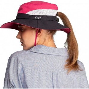 Sun Hats Hatsandscarf Exclusives Outdoor Sun Hat UV Protection Foldable Mesh Wide Brim Beach Summer Hat (ST-2177) - CN18Q8XST...