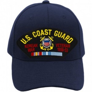 Baseball Caps US Coast Guard - Korean War Veteran Hat/Ballcap Adjustable One Size Fits Most - CG18IZC8D86 $48.84
