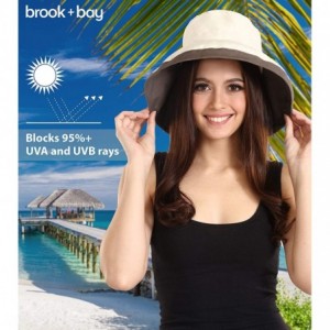 Sun Hats Outdoor Womens Sun Hat Protection - Natural - Cotton With Drawstring - CS18E7W0GTA $20.31
