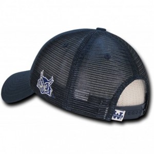 Baseball Caps University of Rice Owls NCAA Structured Trucker Mesh Snapback Baseball Cap Hat Navy Blue - CC18DHEN6HI $44.00