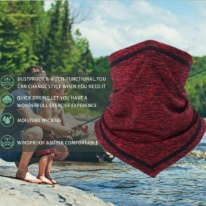 Balaclavas Summer Face Scarf Neck Gaiter Neck Cover Breathable Sun for Fishing Hiking Camping Outdoors Sports - Red - CS1979D...