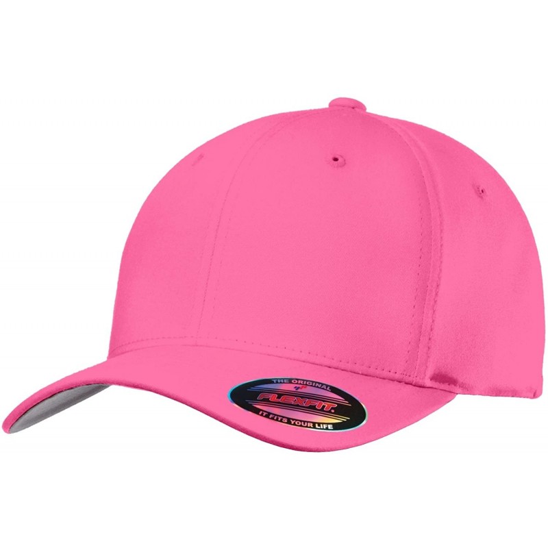 Baseball Caps Flexfit Cotton Twill Cap. C813 - Charity Pink - CW183IIMUAO $22.85