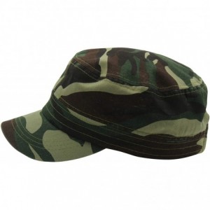 Baseball Caps Cadet Army Cap - Military Cotton Hat - Camouflage - CH12GW5UUXZ $19.08