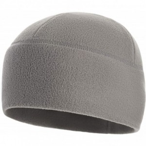 Skullies & Beanies Tactical Beanie Fleece Watch Cap Military Army Winter Hat Warm Elite - Grey - C418IGERTN5 $20.37