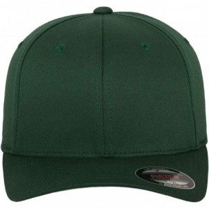 Baseball Caps Unisex Wooly Combed Twill Cap - 6277 - Spruce - CM11NV5258X $46.72