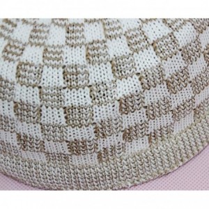 Skullies & Beanies Islamic Men Muslim Warm Hat Comfortable Kufi Headwear - B - CA18OW7H5LZ $18.26