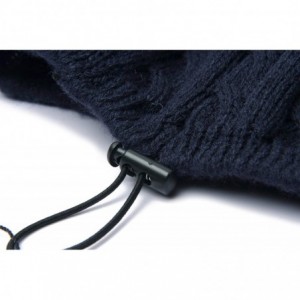 Skullies & Beanies Womens Snood Hairnet Headcover Knit Beret Beanie Cap Headscarves Turban-Cancer Headwear for Women - 1700-2...