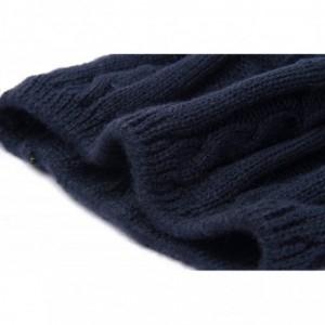 Skullies & Beanies Womens Snood Hairnet Headcover Knit Beret Beanie Cap Headscarves Turban-Cancer Headwear for Women - 1700-2...