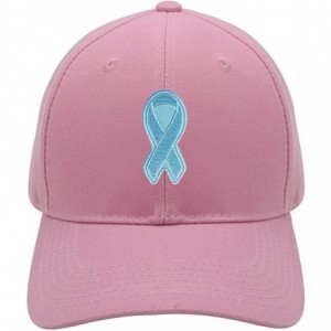 Baseball Caps Awareness Hat - Unisex Adjustable Cap - Pink - CY18GZHH0RU $39.89