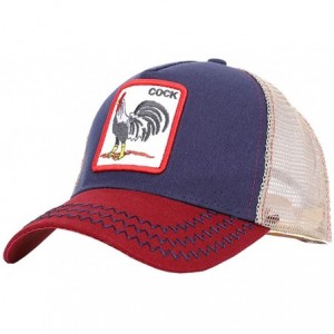 Baseball Caps Cock Hats Animal Trucker Hat Snapback Baseball Cap - Navy - CY18O4W3U9N $27.65