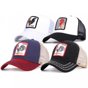 Baseball Caps Cock Hats Animal Trucker Hat Snapback Baseball Cap - Navy - CY18O4W3U9N $27.65