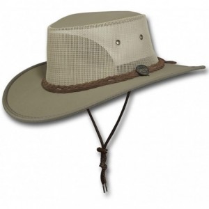 Sun Hats Canvas Drover Hat - Item 1057 - Khaki - C3117QUT177 $93.94