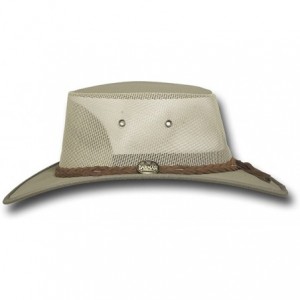 Sun Hats Canvas Drover Hat - Item 1057 - Khaki - C3117QUT177 $83.01