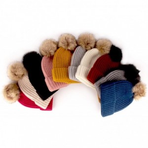 Skullies & Beanies Cozy Winter Christmas Theme Hat - 03 Black Beanie - C5193YM07XX $22.59