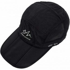 Baseball Caps Quick Dry Outdoor Sun Hat for Fishing Hiking Safari Travel UPF 50+ Breathable Packable Mesh Baseball Cap - CA18...