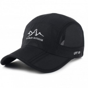 Baseball Caps Quick Dry Outdoor Sun Hat for Fishing Hiking Safari Travel UPF 50+ Breathable Packable Mesh Baseball Cap - CA18...
