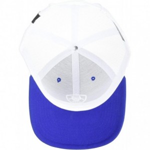 Baseball Caps Men's Lucas Snapback Cap - Blue_white - CO18LZY3ZMY $61.98