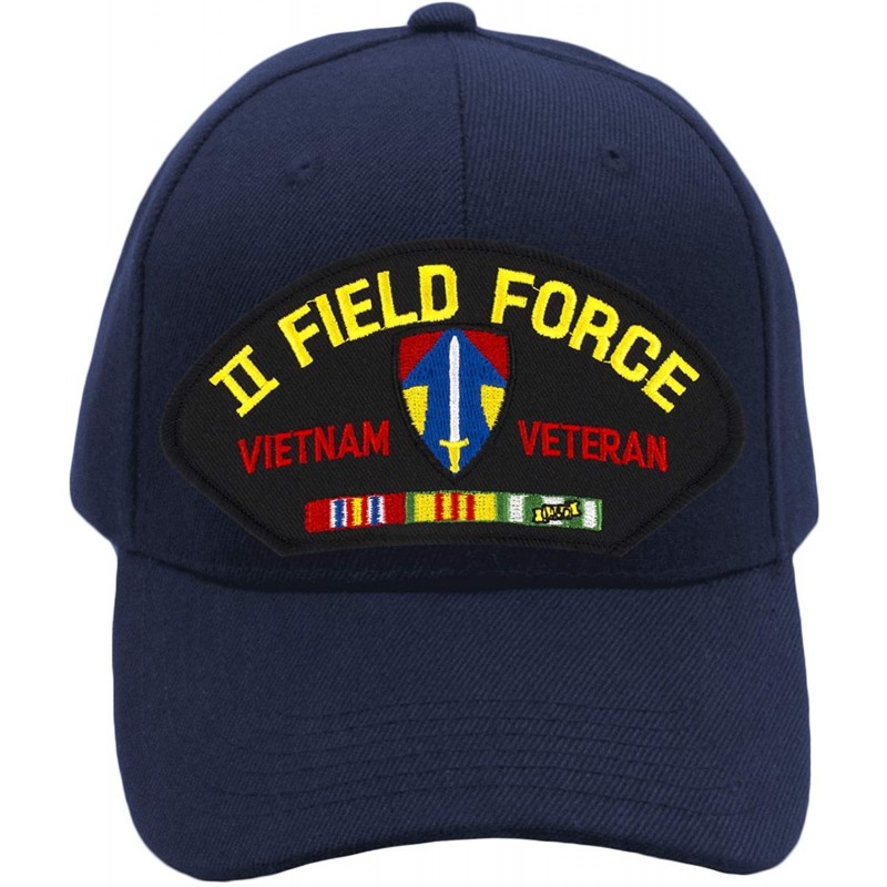 Baseball Caps II (2nd) Field Force - Vietnam War Veteran Hat/Ballcap Adjustable One Size Fits Most - Navy Blue - CP18RTD92YT ...