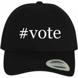 Baseball Caps Vote - Comfortable Dad Hat Baseball Cap - Black - CL18TSOOQ5E $43.87