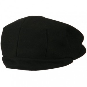Newsboy Caps New Wool Blend Ivy Cap-Black - C411FIU1ICD $33.96
