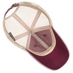 Baseball Caps Vintage Unisex Adjustable Athletic Trucker Hat Mesh Back Hat Baseball Hats for Womens/Mens Dad Hat Snap Cap - R...