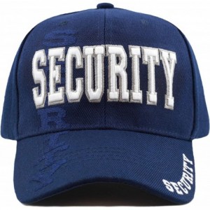 Baseball Caps Law Enforcement 3D Embroidered Baseball One Size Cap - 3. Security - Navy - C9195RDORSM $27.25
