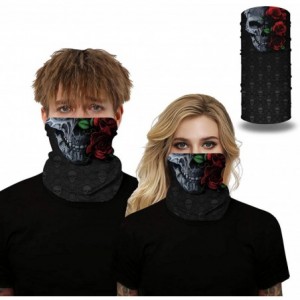 Balaclavas 5 Pack Unisex Sun UV Protection Anti Dust Neck Gaiter Mask Face Cover Bandana - 6 Pack-h - CV199OU93YT $46.46