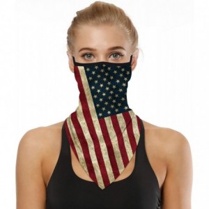 Balaclavas Seamless Triangle Motorcycle American - American Flag a Red - C1197A3Z924 $18.42