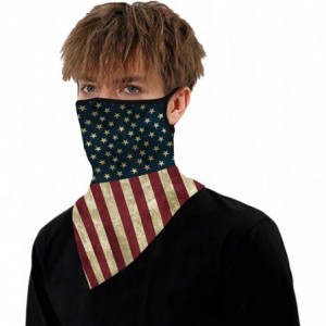 Balaclavas Seamless Triangle Motorcycle American - American Flag a Red - C1197A3Z924 $18.42