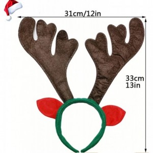 Headbands Reindeer Headband Christmas Festival - CB18ZTHEQWC $27.45