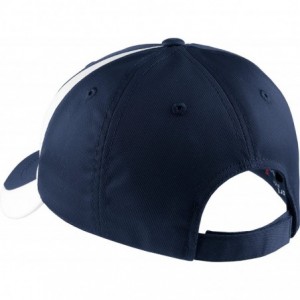 Baseball Caps Men's Dry Zone Nylon Colorblock Cap - True Navy/White - C111QDSF0XH $17.05