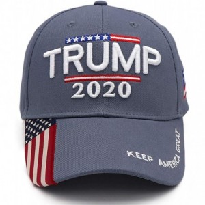 Baseball Caps GedstonTrump 2020 Keep America Great Campaign Embroidered USA Flag Hats Baseball Trucker Cap for Men and Women ...