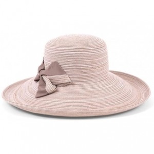 Sun Hats Women's Southern Charm Packable Sun Hat with Bow- Rated UPF 50+ for Max Sun Protection - Café Au Lait - CP18690ME6D ...