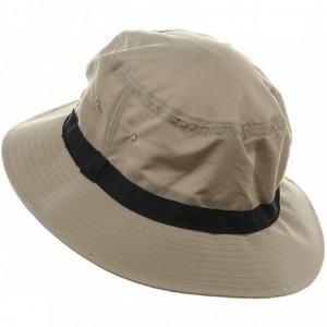 Sun Hats Oversized Water Repellent Brushed Golf Hat - Khaki - C4113HAZD2V $48.54