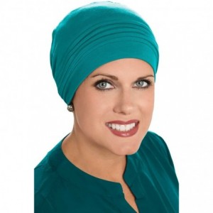 Skullies & Beanies Bamboo Couture Cap- Cancer Headwear for Women - Surf - CD12CIVMLRZ $43.10
