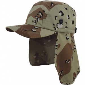 Baseball Caps Desert Camo Cap Sun Protection Foreign Legion Flap Hat - CI11L30HV91 $26.75