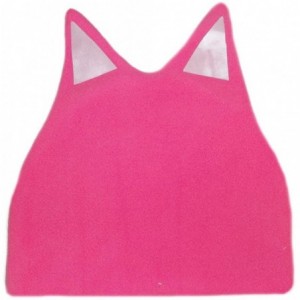 Skullies & Beanies Jacqui's Women's Pink Cat Hat (Large) - C112OBWUROX $31.87