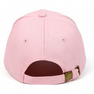 Baseball Caps Bad Hair Day Letter Embroidered Curved Adjustable Baseball Cap- Love Hat-Cotton Cap - Pink - CP199LNKEA4 $22.61