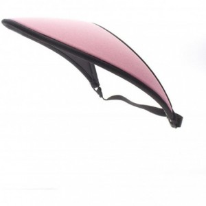 Visors Lites Adjustable Solid Color Sport Sun Visor - Pink - C712E3BEA0X $23.19