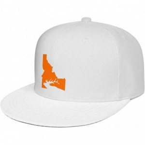 Baseball Caps Baseball Cap Idaho State Elk Hunting Snapbacks Truker Hats Unisex Adjustable Fashion Cap - White - CL194EQ0SRK ...