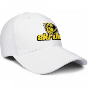 Baseball Caps Mens Womens Baseball Cap Fashion Ski-Doo-Racing-Logo- Adult Adjustable Baseball Cap Visor Hats - White-24 - CY1...