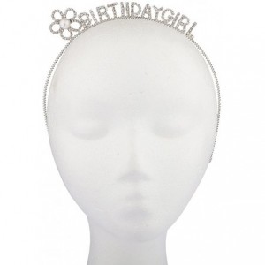Headbands Faux Pearl Floral Flower Birthday Girl Stretch Headband - CU1290XYYW9 $18.32