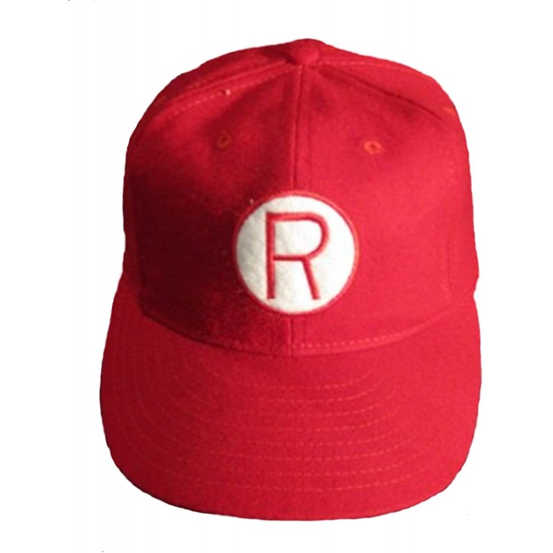 Baseball Caps Rockfrod Peaches Vintage Baseball Cap 1948 - Red/Whit - CM11MMK21UP $79.69