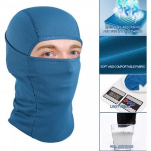 Balaclavas Balaclava Face Mask UV Protection Windproof Sun Hood for Men Women - Blue - C01924CX9YX $24.28