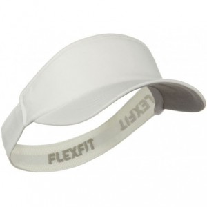 Visors Flexfit Wooly Combed Visor - White W39S38C - CQ118UZJ8NJ $51.51