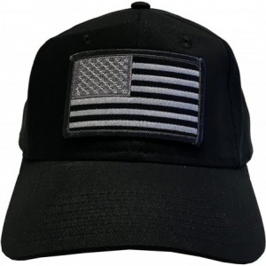 Baseball Caps Flag of The United States of America Adjustable Unisex Adult Hat Cap - Black - CT184YW90M8 $24.66