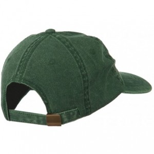 Baseball Caps Colorado State Flag Embroidered Washed Buckle Cap - Dk Green - CB11Q3SY1P5 $47.69