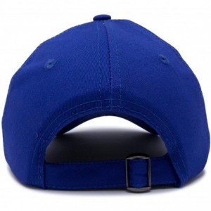 Baseball Caps Embroidered Mom and Dad Hat Washed Cotton Baseball Cap - Dad - Royal Blue - CB18OZ5C3IX $23.77