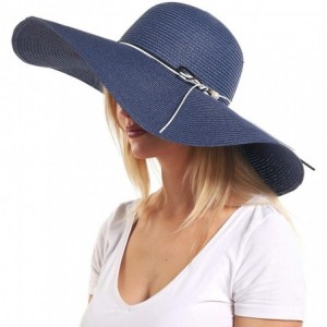 Sun Hats Womens Beach Sun Straw Hat- Floppy Beach hat & Wide Brim Braided Sun Hat - UPF 50+ Maximum Sun Protection - C3194K74...